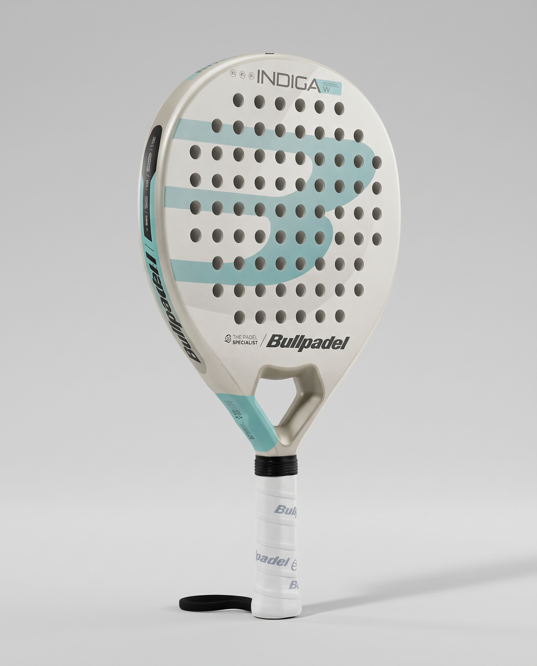 Bullpadel Indiga W 2025, AI vizualizacija